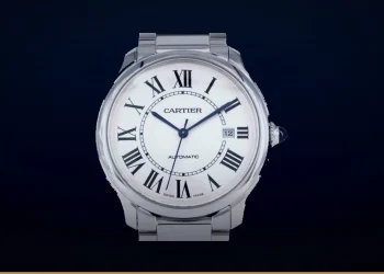 Pre-Owned Cartier Ronde Must de WSRN0035 SS Automatic Watch