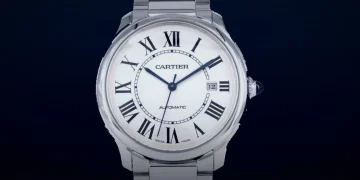Pre-Owned Cartier Ronde Must de WSRN0035 SS Automatic Watch