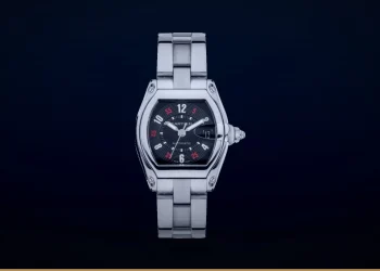 Cartier W62002V3 Men s Roadster Automatic Black Dial Watch