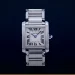 Pre-Owned Cartier Tank Française SM W51008Q3 Ivory Dial Women s Watch