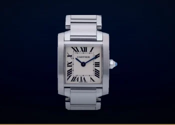 Pre-Owned Cartier Tank Française SM Watch Stainless Steel Ladies Ivory (W51008Q3)