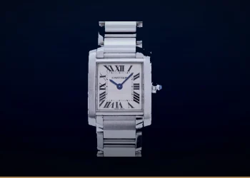 Pre-Owned Cartier Tank Française SM W51008Q3 White Dial Women s Watch
