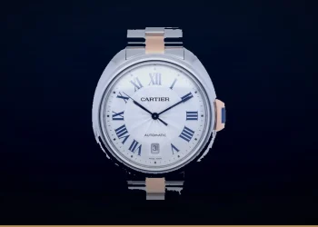 Pre-Owned Cartier Clé de Watch Stainless Steel 3850 Automatic Men s CARTIER... (Good)