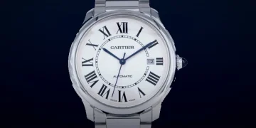 Pre-Owned Cartier Ronde Must de WSRN0035 SS Automatic Watch