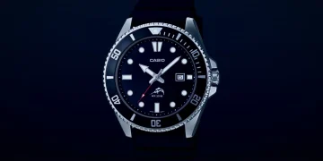Casio Men s Black Dive-Style Sport Watch MDV106-1AV