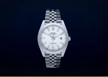 Pre-Owned Rolex Datejust 41 Mint White Dial 126300 Steel Mens Watch