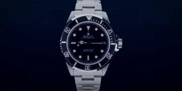 Pre-Owned Mens Rolex Stainless Steel Submariner Black 14060M