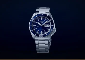 Seiko 5 Sports Automatic Dive Watch with Blue Dial #SRPK97