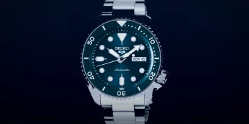 Seiko 5 Sports SRPD61 Automatic Green Dial Mens Watch