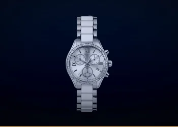Timex Classic Chronograph Quartz Crystal Silver Dial Ladies Watch