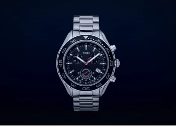 Timex T2N588 Men s Chronograph Black Dial Watch